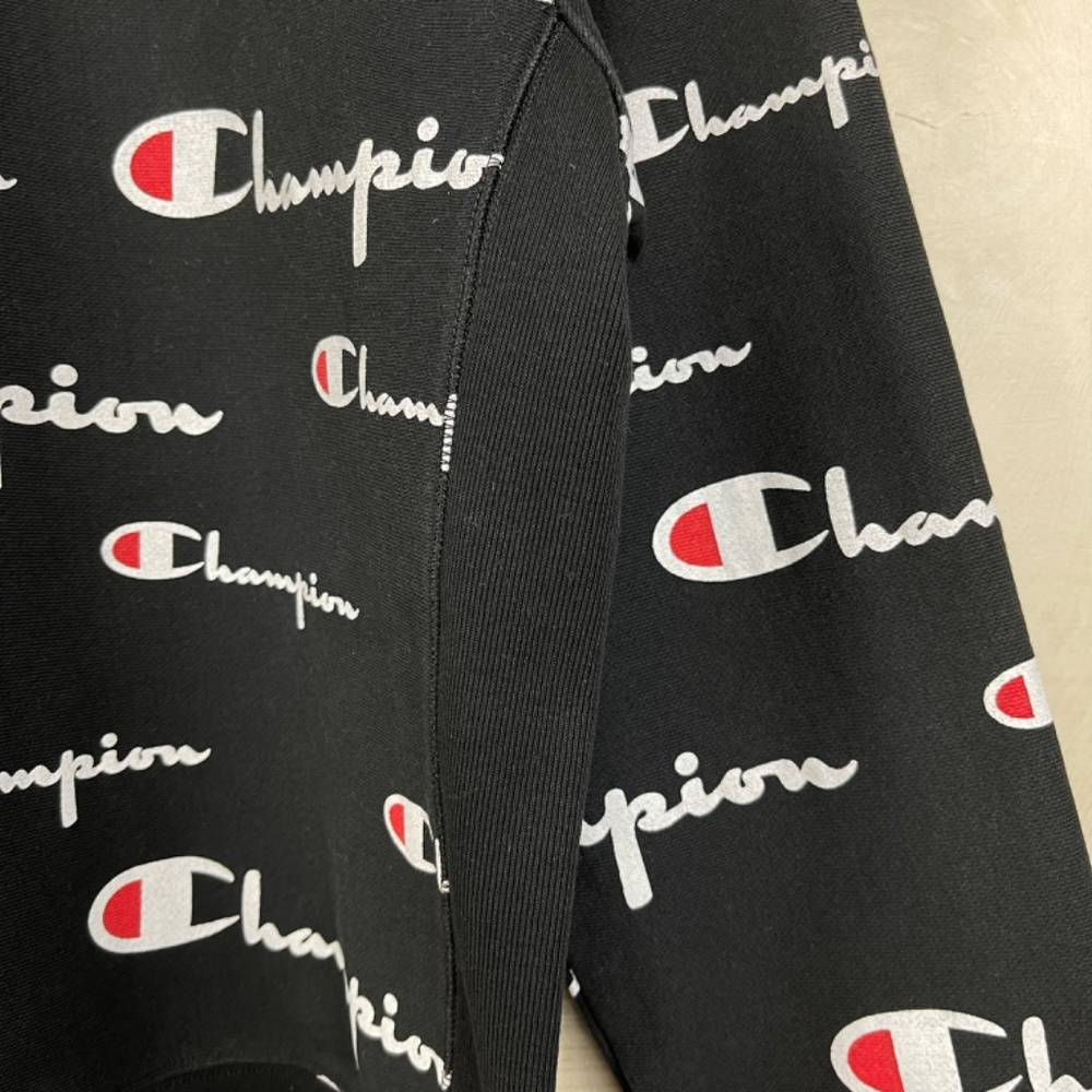 Champion Reverse Weave Men’s All Over Script Blac… - image 4